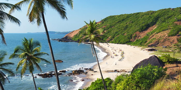 Paliem (Lakeside Beach), Arambol (Harmal), Goa, India, Asia